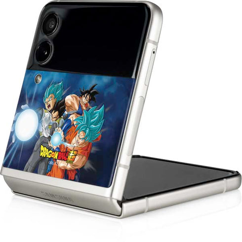 Dragon Ball Super Goku Vegeta Super Ball Galaxy Z Flip4 5G Skin